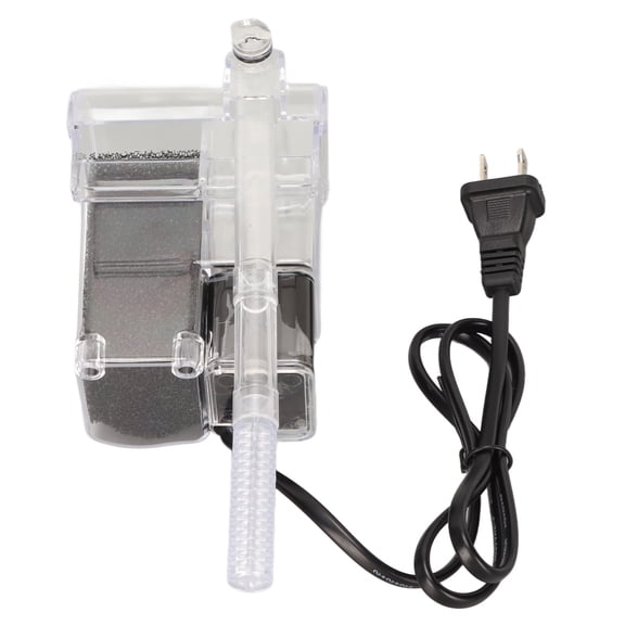 YAHHU Aquarium Hang On Filter Professional Quiet Waterfall External Small Fish Tank Hanging Filter for Turtle Tank Fish Tank US Plug 110V [cite: 7]