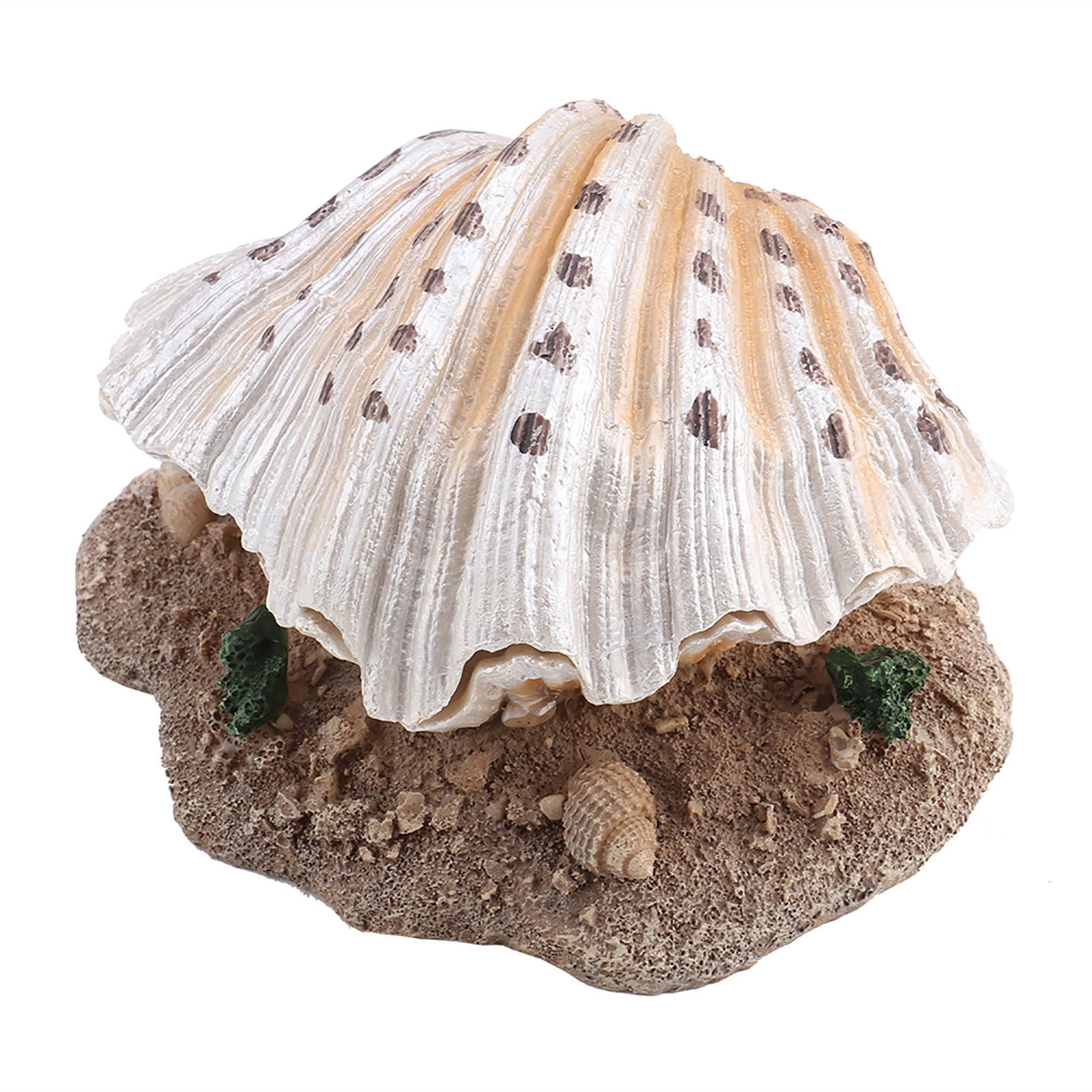 YAHHU Artificial Coral Reef Aquarium Decoration Resin Fish Tank Ornament 3.7x4.9x3.1 in / 9.3x12.5x8 cm