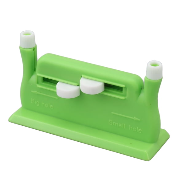 YAHHU Auto Needle Threader Automatic Hand Sewing Device with 5 Needles Compact Cross Stitch Threading Tool Green