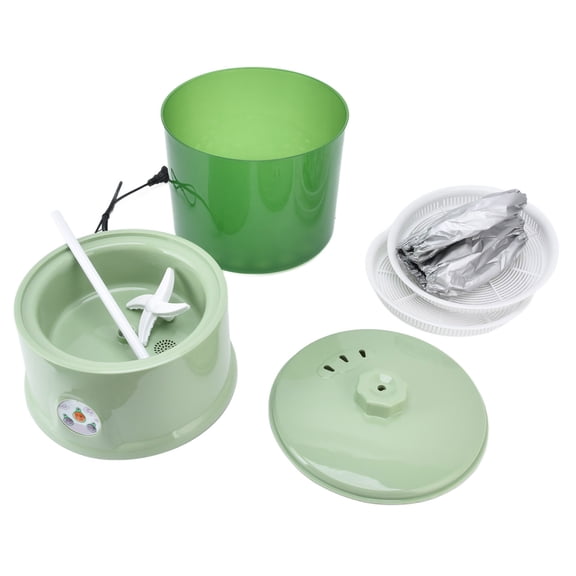 YAHHU Automatic Bean Sprouts Machine 2-Layer Smart Seed Sprouter for Kitchen Home DIY (13.8 x 9.8 in / 35 x 25 cm)