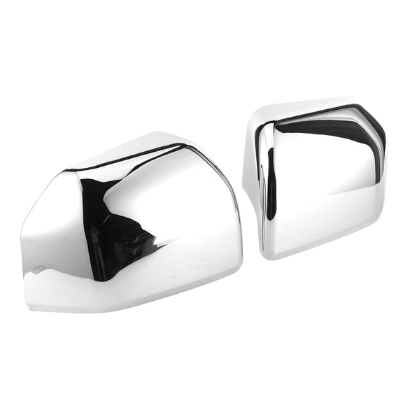YAHHU Automotive Rearview Mirror Cover Trim Overlay Decorative Bezel for Ford F150 2015-2020, Plating Color, 2 Pack (12.99 inches / 33 cm)