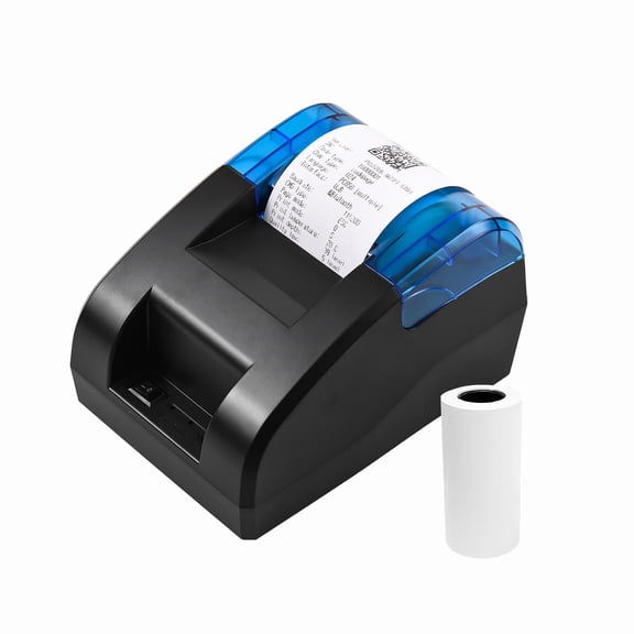 YAHHU BISOFICE 58mm Thermal Receipt Printer Desktop USB BT Wireless Connection US Plug Spanish