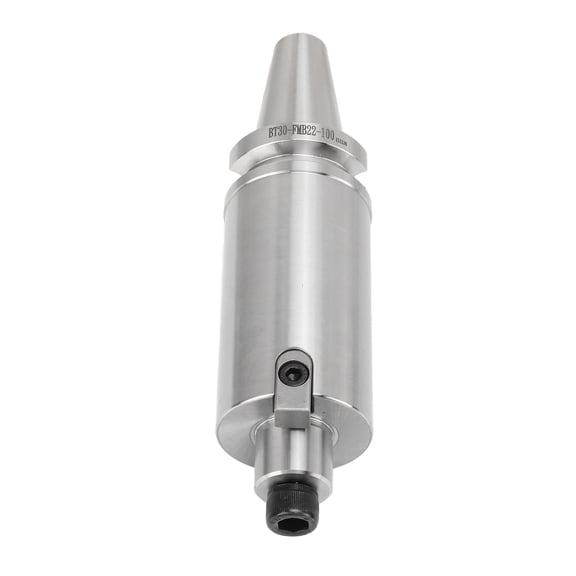 YAHHU BT30-FMB22-100 Face Mill Cutter Holder CNC Alloy Steel Shell Milling Arbor for Metal Processing High Precision Milling Disk Connecting Handle (9.05 inches / 23.0 cm)