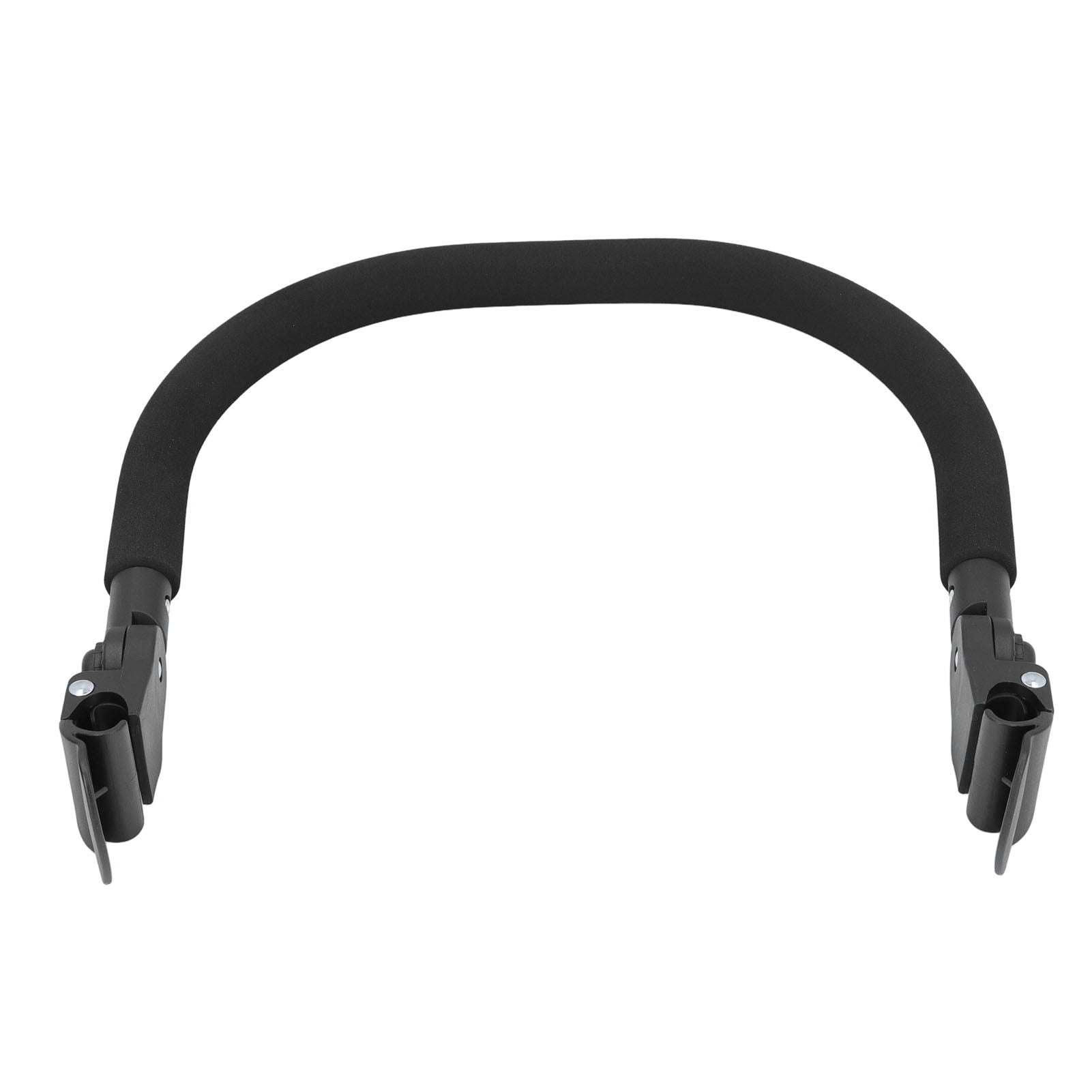 YAHHU Baby Stroller Armrest Bumper Bar Extension Guardrail Crossbar Easy Install Safety Handle, Black (16.9 inches / 43 cm)