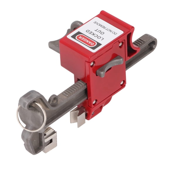 YAHHU Ball Valve Lockout Device with Tags & Cable Ties for DN8DN100 Pipe Diameters  Secure Manual Faucet Handle Lock