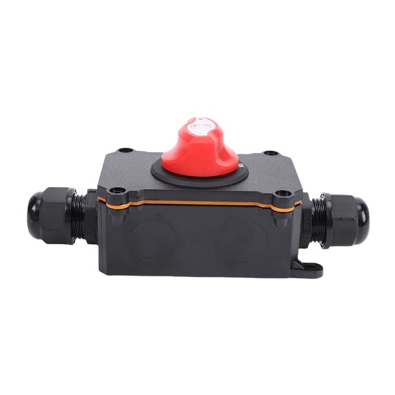 YAHHU Battery Disconnect Switch 150A IP66 Water Proof Rotary Power Cut Off Switch for Car, RV, Boat, and Marine Vehicles, 32V DC Heavy Duty Isolator[cite: 1]