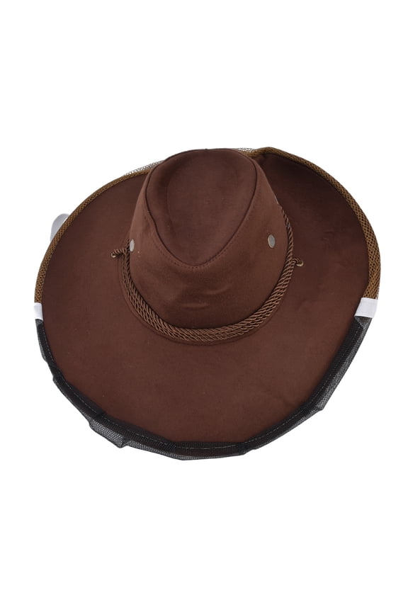 Beekeeper Cowboy Hat Breathable Mesh Veil Protective Headwear, 15.7 in / 40 cm