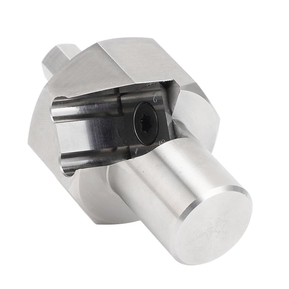 YAHHU Bench Dog Hole Chamfer 3/4 Inch (19mm) Alloy Steel Accurate and Efficient Workbench Chamfer Reamer Trim Limit Polishing Tool for Professional Woodworking & Carpentry