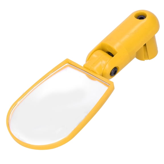 YAHHU Bike Rearview Mirror 360 Degree Rotatable Handlebar End Mirror for Cycling Yellow