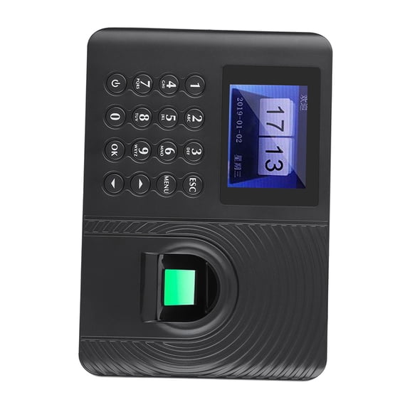 YAHHU Biometric Fingerprint Time Attendance Recorder Access Control Device (6.7 inches / 17 cm)