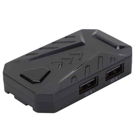 YAHHU Bluetooth 4.0 Mobile Game Controller Keyboard and Mouse Converter Adapter with 3 USB Ports for Android for IOS Mobile Phones
