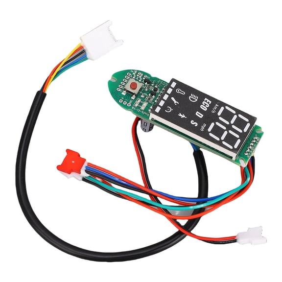 YAHHU Bluetooth Electric Scooter Dashboard Circuit Board Replacement, PCB Motherboard Repair Parts Pack for 8.5 to 10 Inches / 21.6 cm to 25.4 cm Electric Scooters (Screwdriver & Screws Included)