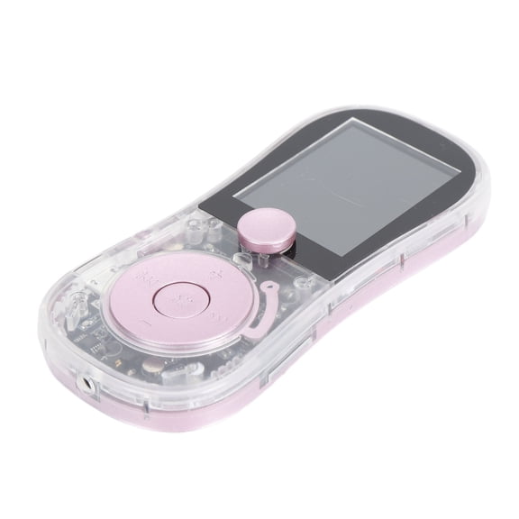 YAHHU Bluetooth MP3 MP4 Player Bundle with 64GB Memory Card 1.77 Inch Screen Pinkish High Capacity Portable Digital Music Media Player Voice Recorder Built-in Speaker 3.8x1.8x0.6 inches