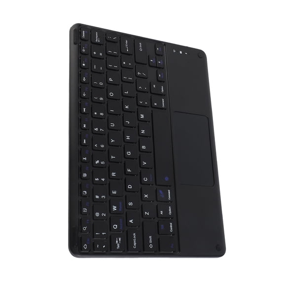 YAHHU Bluetooth Wireless Keyboard with Touchpad, 78 Keys Ultra Thin Silent Keyboard for Android, Windows, and iOS, 10.2 x 7.1 x 0.8 inches / 26.0 x 18.0 x 2.0 cm, Black