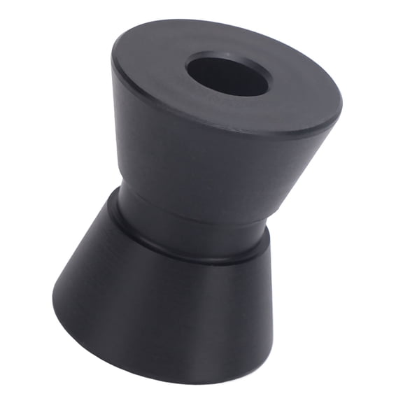 YAHHU Boat Trailer Roller 40x49mm Shock Absorption Bow Roller for Boat and Yacht Trailers Heavy Duty ABS Metal Replacement Parts (1.57 x 1.93 inches / 40 x 49 mm)