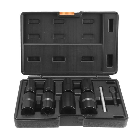 YAHHU Bolt Extractor Set, 10 Piece Lug Nut Remover Socket Tool, 1/2-Inch Drive Kit for Damaged Bolts[cite: 1]