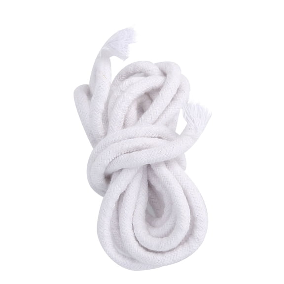 YAHHU Braid Candle Wick Cotton Round Oil Lamp Wick Replacement for DIY Candle Making and Oil Lamps 6.6ft 2m 6mm Diameter Odorless Smokeless Core[cite: 1]
