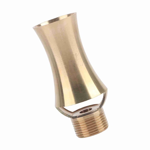 YAHHU Brass Ice Tower Cascade Cedar Water Fountain Nozzle Spray Pond Sprinkler Head (1/2'' 3/4'') for Garden and Outdoor Water Features, High Column Spectacular Visual Effect