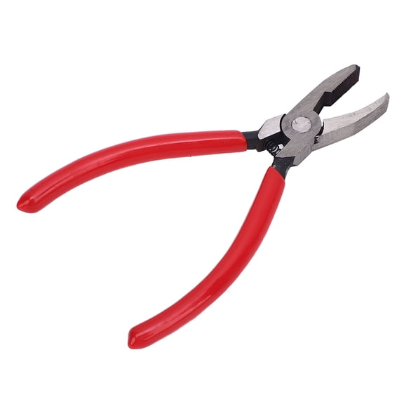YAHHU Breaker Grozer Pliers FlatNose, Toothed Design for Glass, Ceramic, and Mosaic Cutting HighCarbon Steel, Multifunctional HandCraft Tool