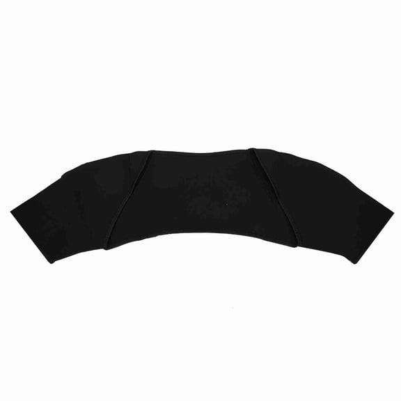 YAHHU Breathable Sports Shoulder Pad Warm Keeping Elastic Shoulder Protector for Sports, Black, Size M