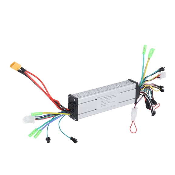 YAHHU Brushless Motor Controller Dual Drive 24V 36V 48V 250W 350W DC Motor Speed Controller Replacement for Electric Bike and Scooter Conversion Kits, Compact 12.2 inches / 31 cm