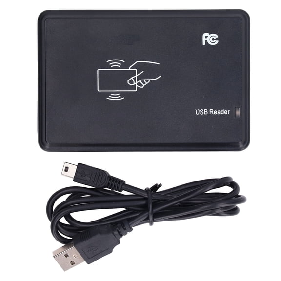 YAHHU CAC Card Reader Smart USB Access Control System with LED Indicator and Built-in Buzzer Accessory, 13.56Khz Working Frequency, Compatible with Windows, Linux, Android Home Office Desktop Setup