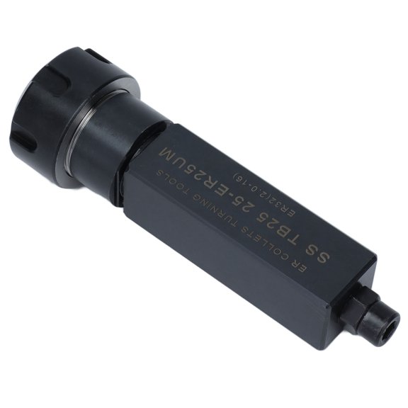YAHHU CNC Lathe Tool Holder Fixture TB25 25-ER25, 5.35 inches / 13.6 cm Length