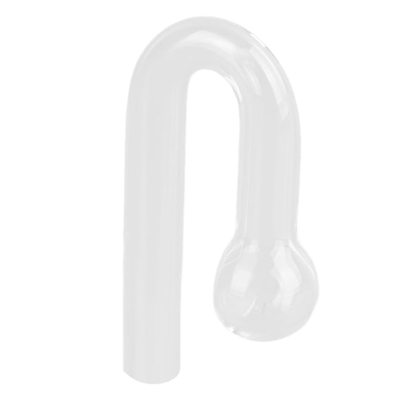 YAHHU CO2 Glass Drop Checker, Aquarium Fish Tank Carbon Dioxide Monitor, Water Drop Shape Transparent Glass Water Plant Tester for Planted Tank, 1 Count (Indicator Solution Not Included)