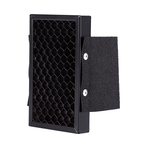 YAHHU Camera Flash Diffuser Honeycomb Grid Softbox Spot Lighting Shield for Shoe Mount Flashes, Portrait Photography Accessory Compatible with Canon Nikon, 3.22 in / 8.2 cm