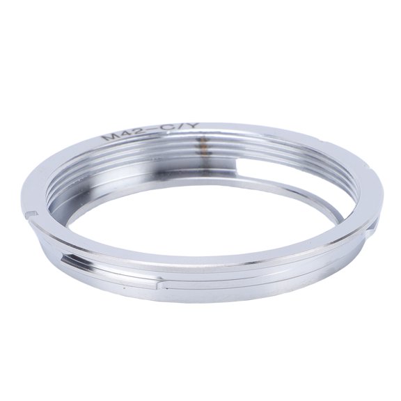 YAHHU Camera Lens Mount Adapter Fit for Contax Camera For M42 Lens to CY Mount Camera Adapter Ring