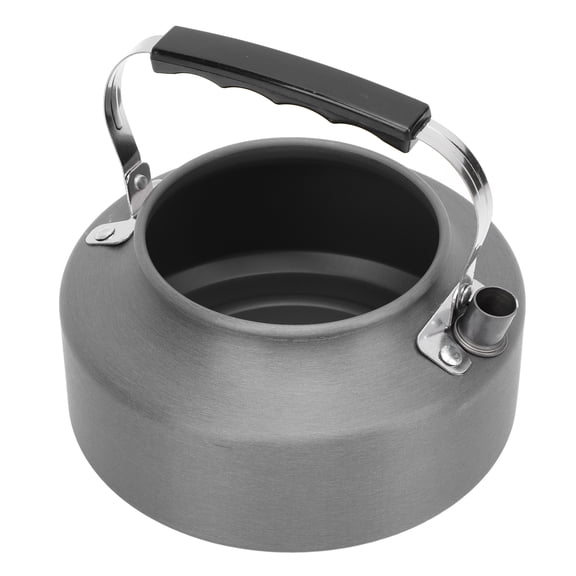 YAHHU Camping Kettle 1.1L (37.2 oz) Aluminum Alloy Heat Resistant Portable Stovetop Coffee Tea Pot Complete Mess Kit For Outdoor Activities Backpacking Hiking Picnic Fishing