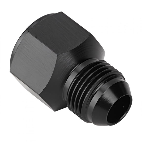 YAHHU Car Aluminum AN -10 Female to AN -8 Male Straight Reducer Adapter, Black Engine System Automotive Replacement Part, Universal Vehicle Fitment, 4 inches / 10.16 cm[cite: 1]