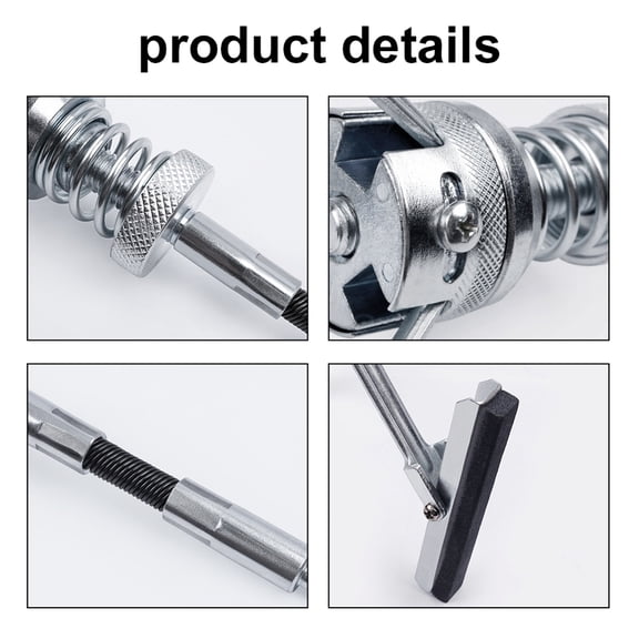 YAHHU Car Cylinder Grinder 7-Piece Set, 2-Jaw & 3-Jaw Engine Honing Tool, Brake Burnisher, Rust Removal Tool for Automotive Engine Maintenance