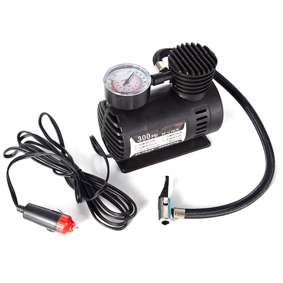 YAHHU Car Electric Inflation Pump Portable Tyre Air Inflator 300PSI Auto Compressor Pump 12V 130W