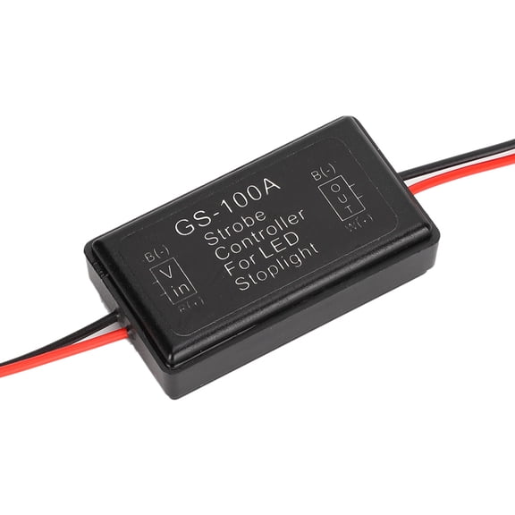 YAHHU Car Smart Flash Strobe Controller for LED High Mount Brake Rear Tail Light 1.9 inches / 4.9 cm