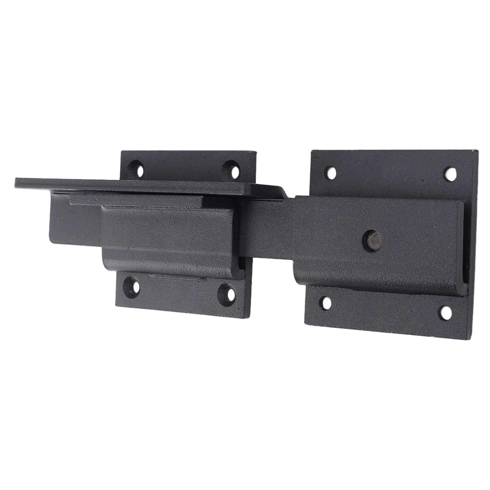 YAHHU Carbon Steel Flip Gate Latch Lock with Padlock Hole, Heavy Duty Door Latch Hardware for Outdoor Wooden Fences, Barn Doors, and Yard Gates (11.81 inches / 30.00 cm)