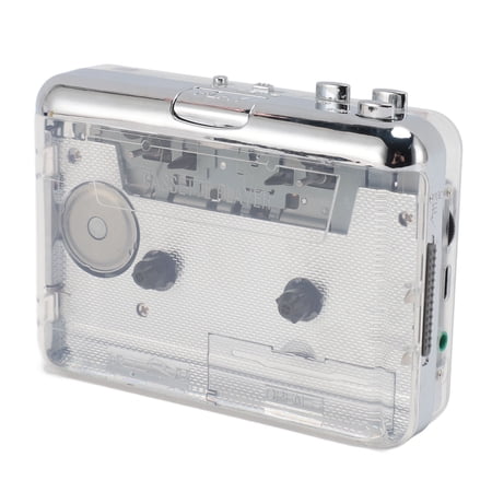 YAHHU Cassette to MP3 Converter Multifunctional Stereo Sound 3.5mm Jack Portable Tape Player