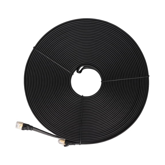 YAHHU Cat8 Ethernet Cable 40Gbps 2000Mhz High Speed Internet Cord for PC, Router, PS5, PS3 - 98.43 feet / 30 m