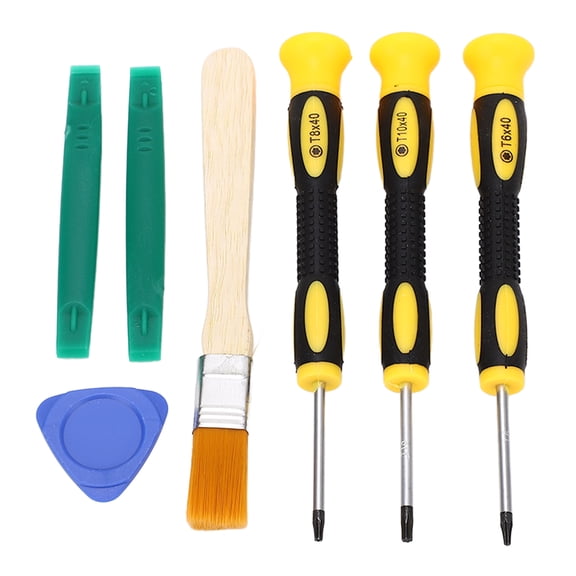 YAHHU Cell Phone Repair Disassembly Tool Kit 7 Pieces Screwdriver Pry Bar Set Laptop Computer Electronics Tool Kit Stainless Steel 7.09 inches