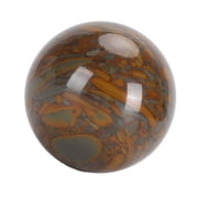 YAHHU Chinese Health Exercise Baoding Balls, 51mm / 2.01 inches Diameter, Multifunctional Stress Relief Hand Massage Tools, Therapeutic Squeeze Balls for Adults Relaxation, Assorted Colors