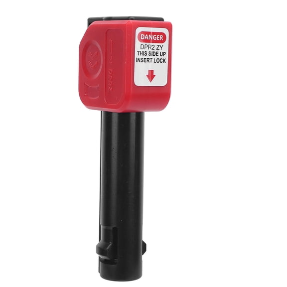 YAHHU Circuit Breaker Lockout Tagout Kit Self Locking Fusing Lock 14mm Dia  3 Tags, 3 Cable Ties, 2 Keys