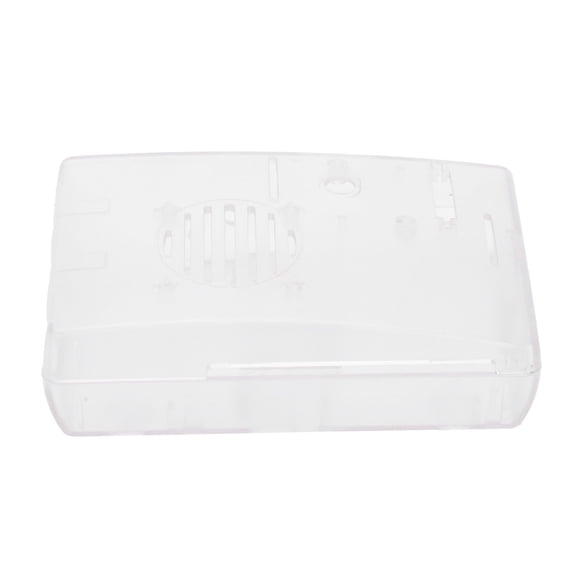 YAHHU Clear ABS Shell Protective Case Model K for Raspberry Pi 3B 3B+ Installable with 3007 Heat Sink Fan Electronics Enclosure (9 inches / 22.8 cm)[cite: 1]