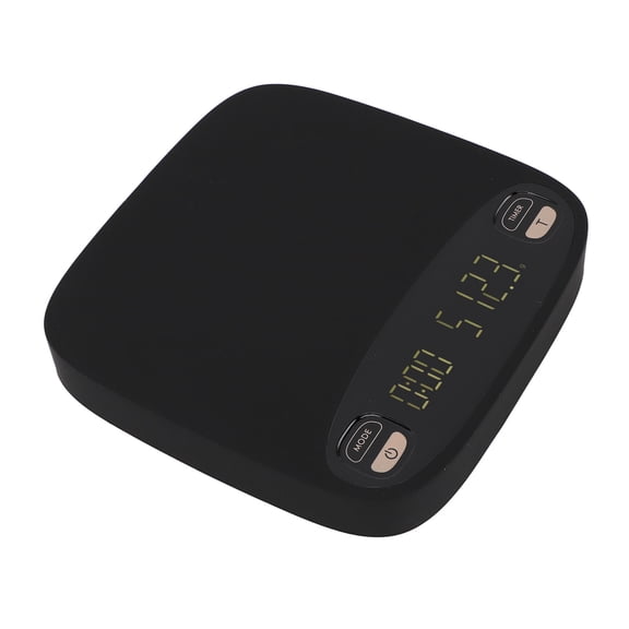 YAHHU Coffee Scale Highly Accurate Touch Invisible Screen Maximum Weighing Capacity 2kg 0.1g Graduation Value Electronic Baking Scale 6.5 inches / 16.5 cm