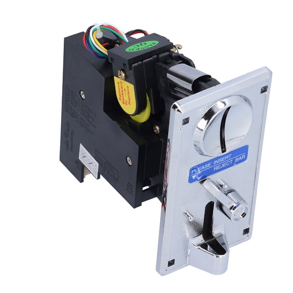 YAHHU Coin Acceptor CPU Comparison Electronic Coin Selector for Arcade Game Vending Machine Silver Gray (6.3 inches / 16 cm) High Precision Gaming Accessory[cite: 1]