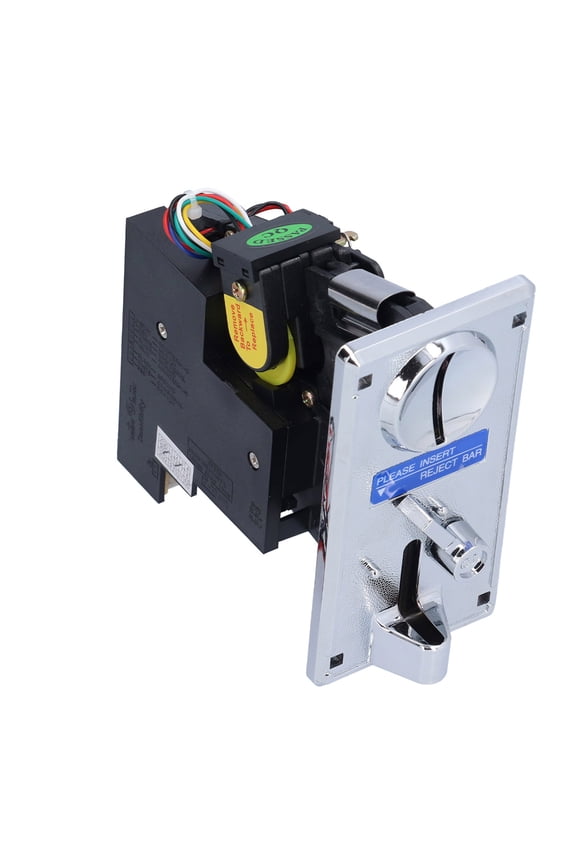 Coin Acceptor CPU Comparison Electronic Coin Selector for Arcade Game Vending Machine Silver Gray (6.3 inches / 16 cm) High Precision Gaming Accessory[cite: 1]