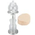 thumbnail image 1 of YAHHU Cold Brew Drip Tower 600ml Reusable Glass Coffee Dripper Transparent Ice Coffee Maker With Stainless Steel Stand DIY Filter Tool Oversized 18.1 Inches / 46 cm, 1 of 9