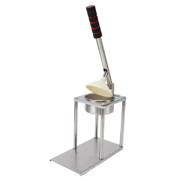 YAHHU Commercial Manual Citrus Juicer Hand Press Lemon Squeezer Heavy Duty Stainless Steel Orange Extractor Machine for Home Kitchen Bar Use, Silver, 9.8 inches / 24.8 cm Height, 42.3 oz / 1200 g