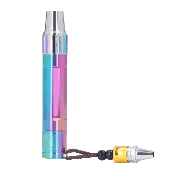 YAHHU Compact 18650Powered Gemstone Flashlight Rugged Aluminum & Stainless Steel, HighBrightness White Light for Jade & Diamond Identification