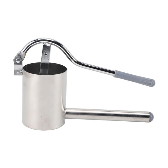 YAHHU Compact Stainless Steel Manual Noodle Press 5mm Multifunctional Pasta Maker for Home, Travel & Restaurants