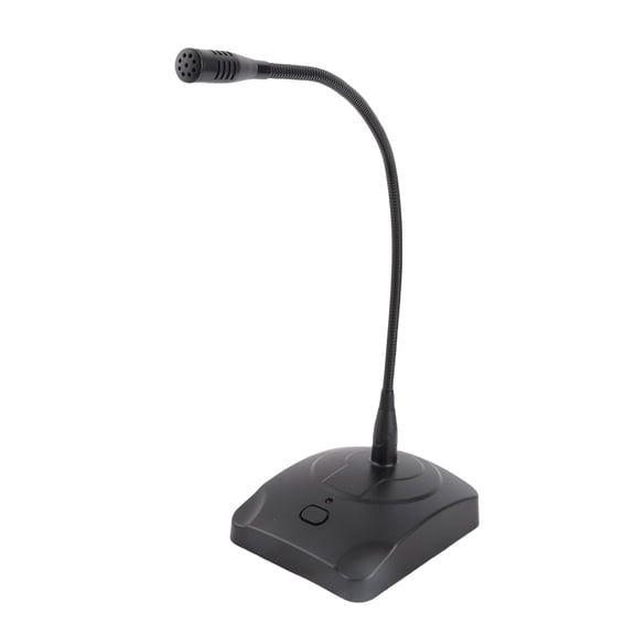YAHHU Computer Microphone Professional Wired Desktop Conference Mic Adjustable Gooseneck Condenser for PC Laptop Speaker Mixer Speech Recording Broadcasting Online Voice Chatting (9.1 in / 23 cm)